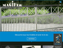 Tablet Screenshot of magifer.com
